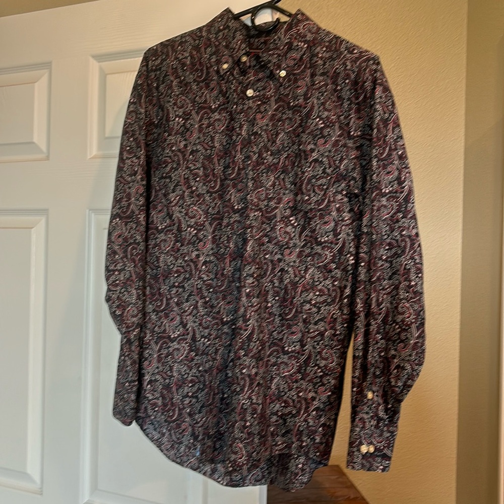 Rock & Roll classic fit long sleeve Men’s western shirt